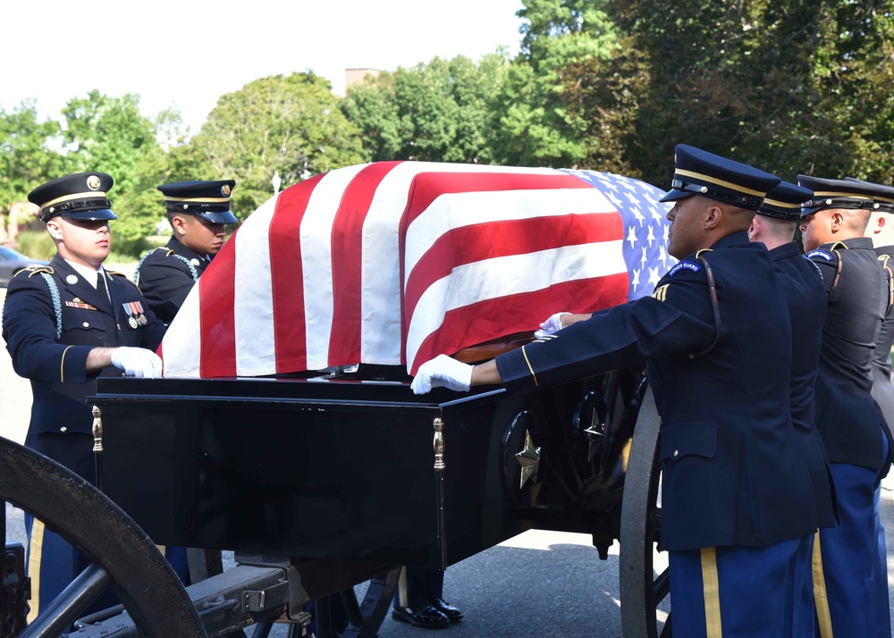 Army Pfc. Walter W. Green Funeral, July 20, 2018