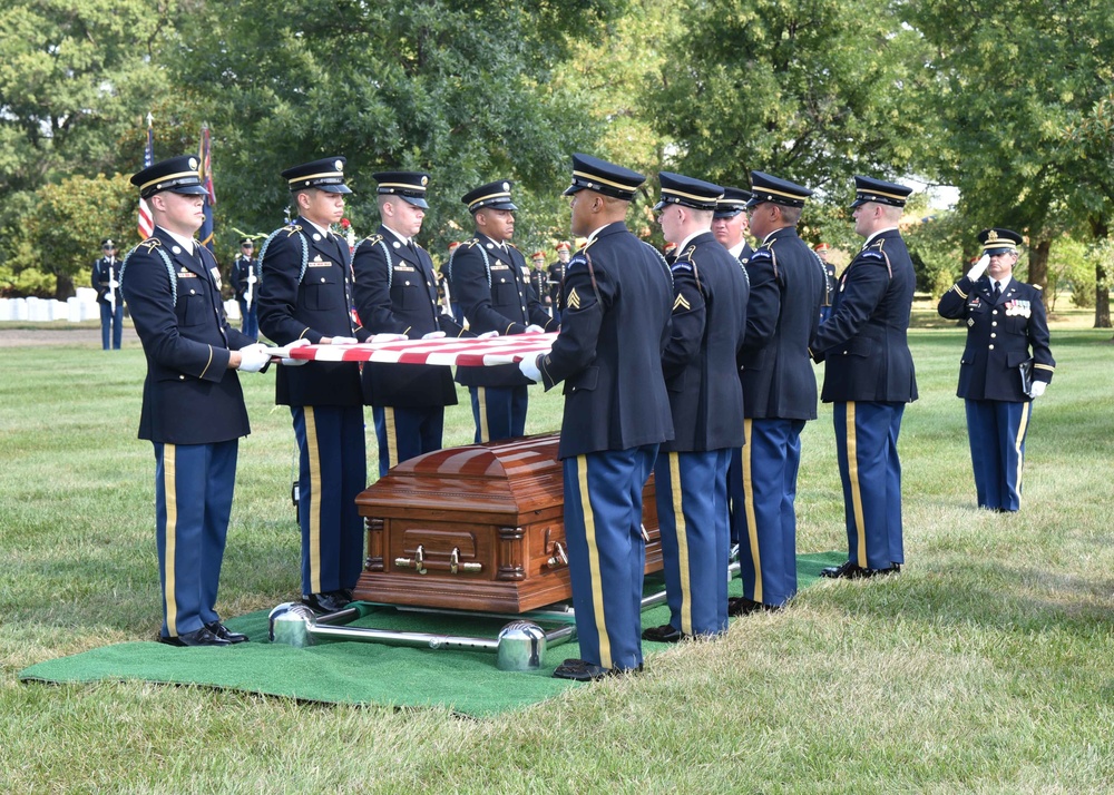 Army Pfc. Walter W. Green Funeral, July 20, 2018