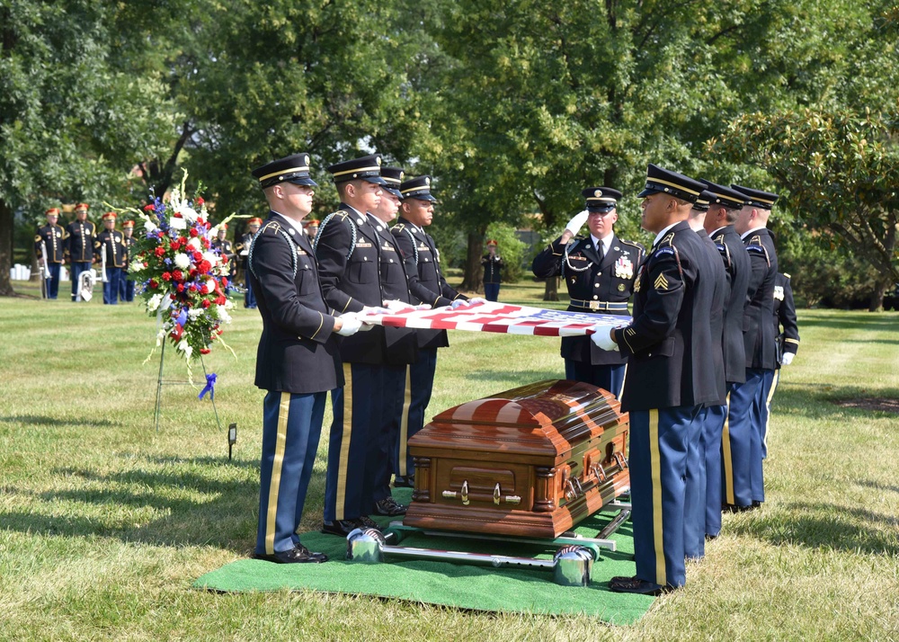 Army Pfc. Walter W. Green Funeral, July 20, 2018