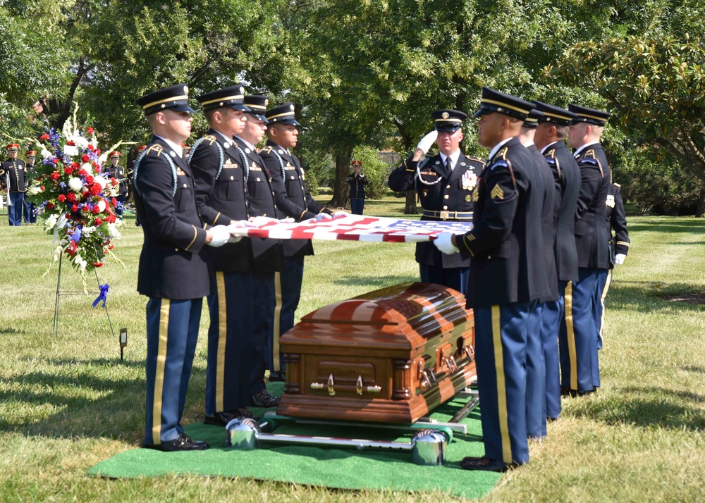 Army Pfc. Walter W. Green Funeral, July 20, 2018