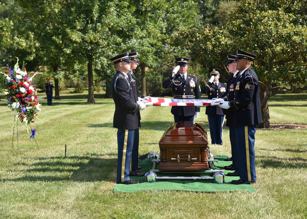 Army Pfc. Walter W. Green Funeral, July 20, 2018