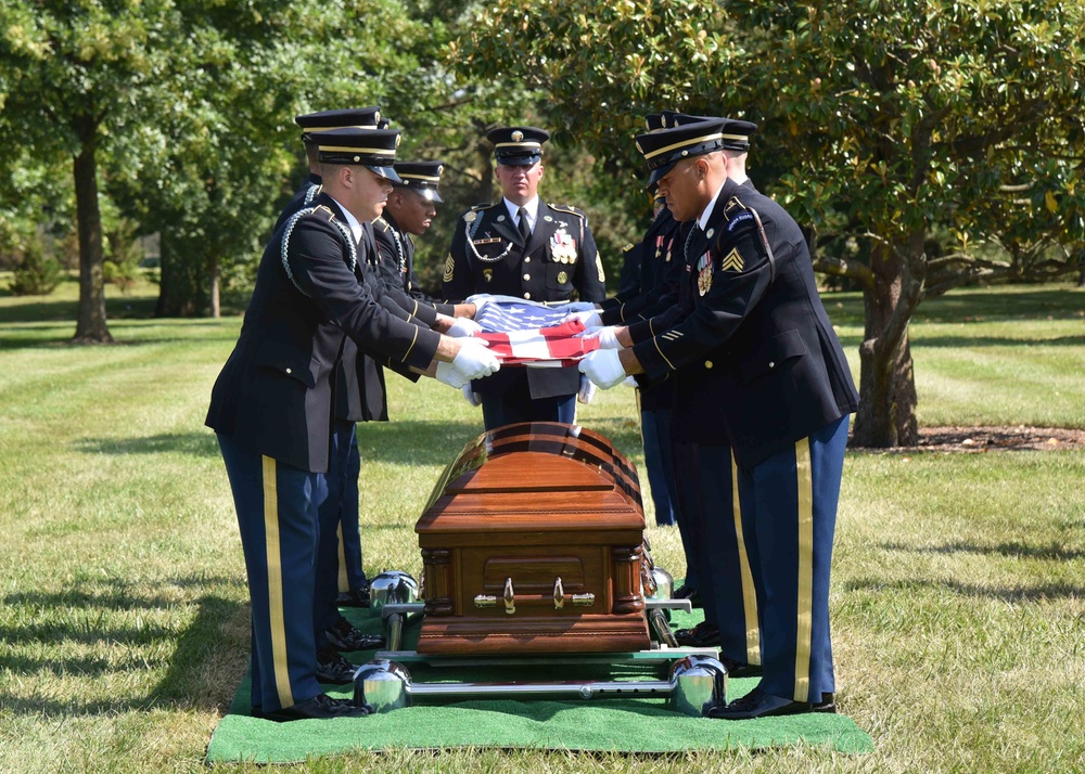 Army Pfc. Walter W. Green Funeral, July 20, 2018