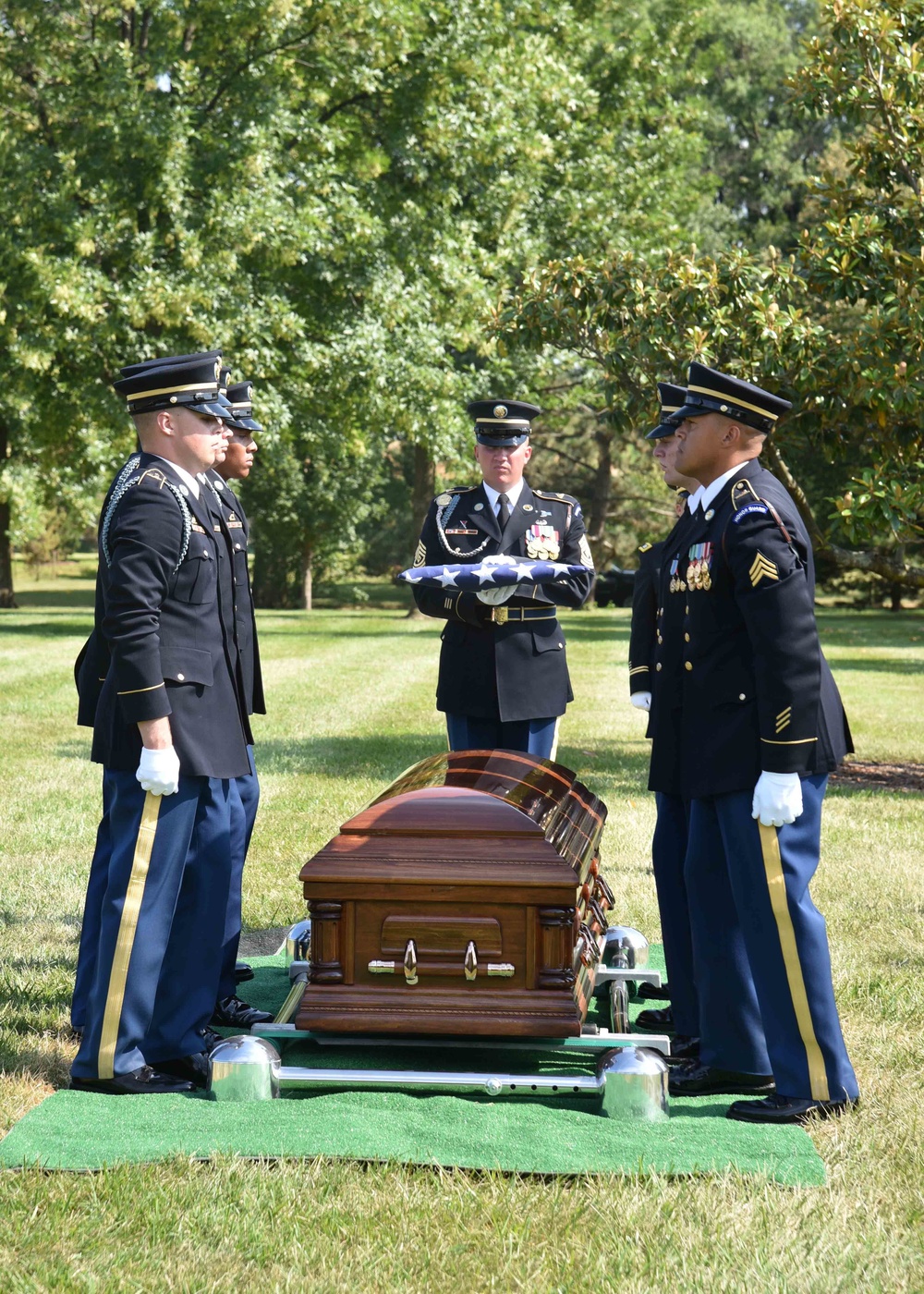 Army Pfc. Walter W. Green Funeral, July 20, 2018