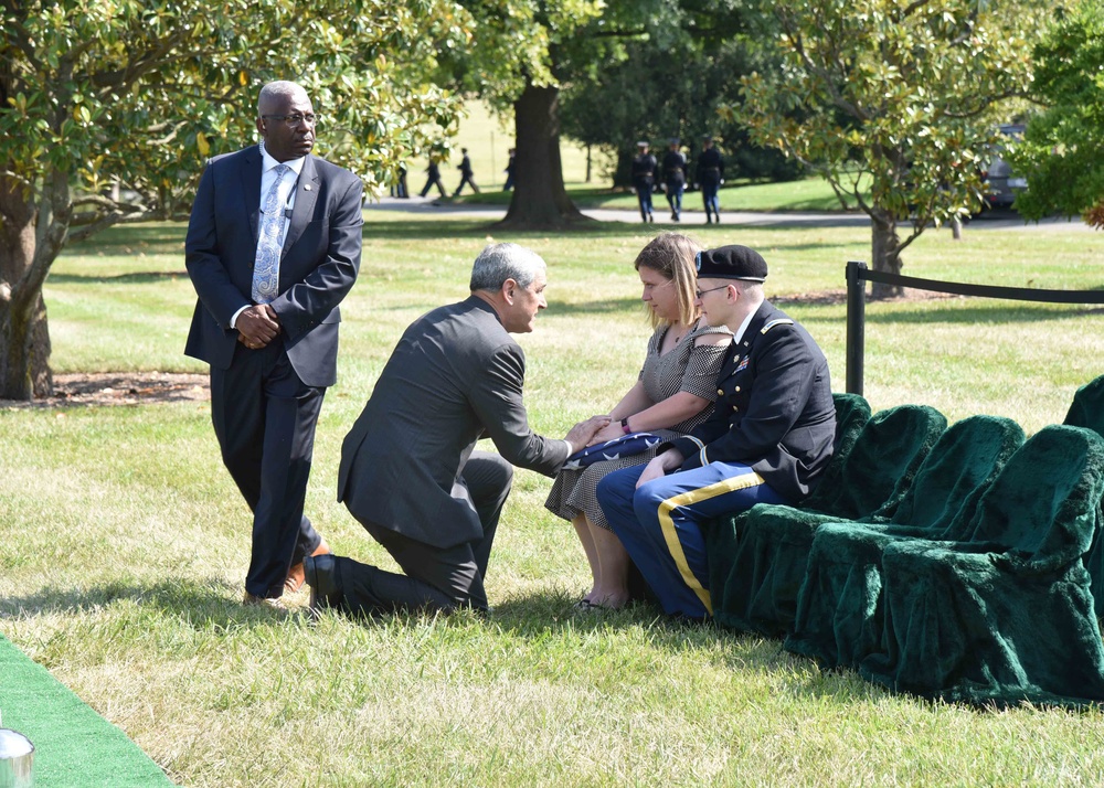 Army Pfc. Walter W. Green Funeral, July 20, 2018