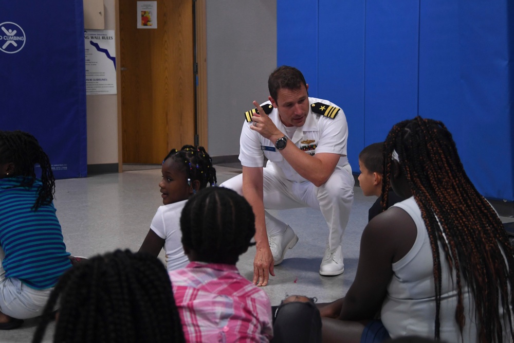 Navy Sailors Reach Out to Local Fargo Boys &amp; Girls Club During Fargo-Moorhead Metro Navy Week