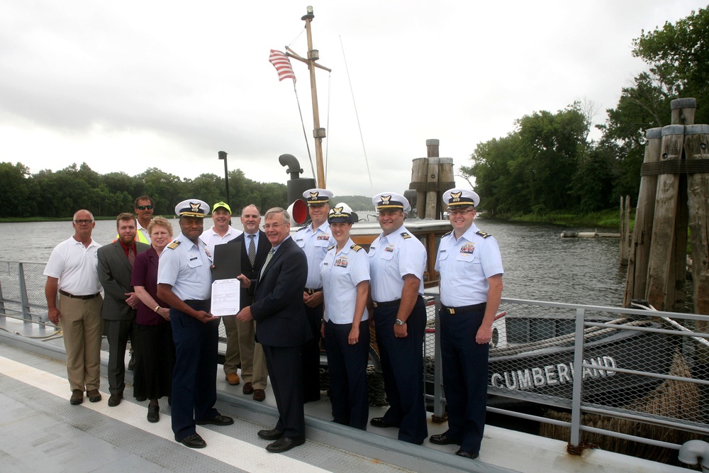 Coast Guard issues first certificate of inspection to tugboat in Long Island Sound