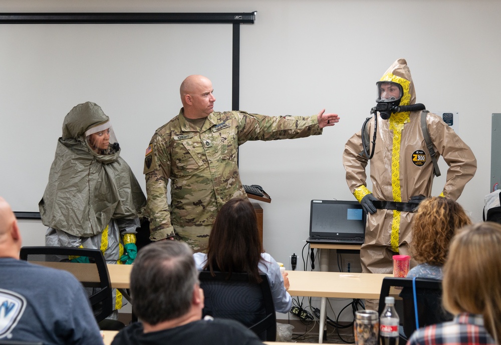 W.Va. CERFP trains local hospital on decontamination procedures