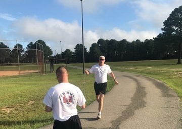 South Carolina Army National Guard Soldiers run 24 miles to honor a fallen friend, local hero