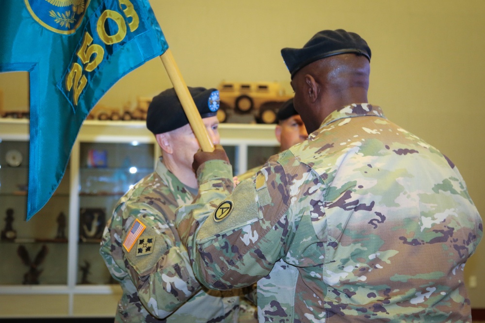 USARCENT’s Digital Liaison Detachment Holds Change of Command
