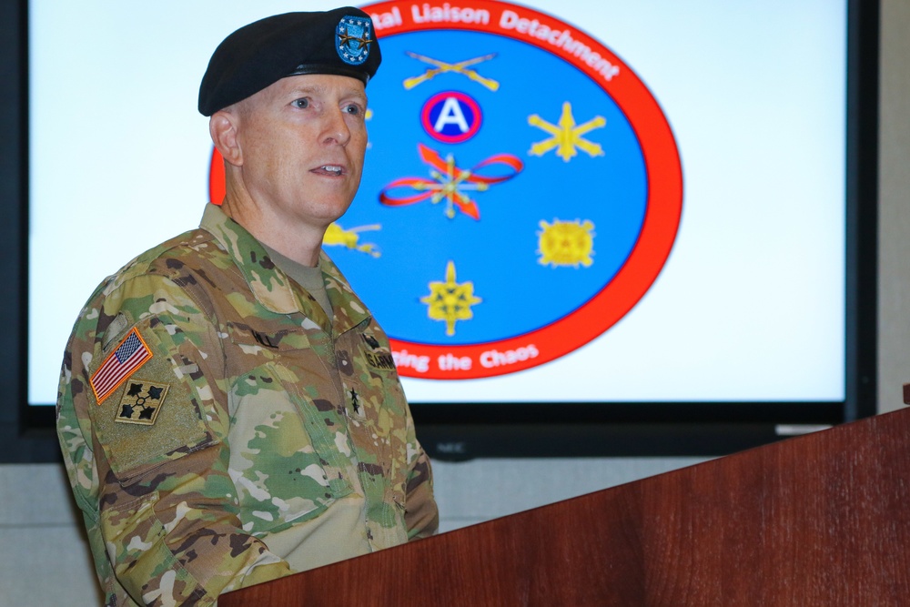 USARCENT’s Digital Liaison Detachment Holds Change of Command