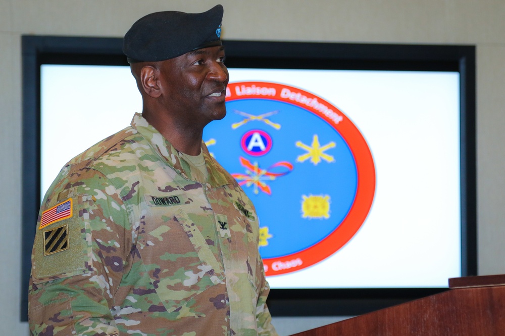 USARCENT’s Digital Liaison Detachment Holds Change of Command