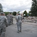 1st Lt. Amber S. Kenneda briefs Airmen at the West Virginia Schools for the Deaf and the Blind