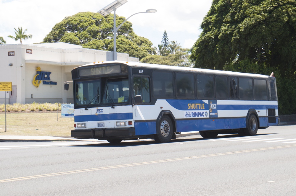 Navy Exchange offers shuttles during RIMPAC 2018