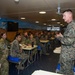 U.S. Marine Corps Colonel visits Royal Australian Navy HMAS Adelaide (L01) during RIMPAC