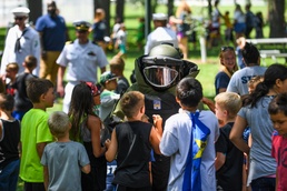 U.S. Navy Sailors Reach Out to Local Boys &amp; Girls Clubs and YMCA Children During Fargo-Moorhead Metro Navy Week