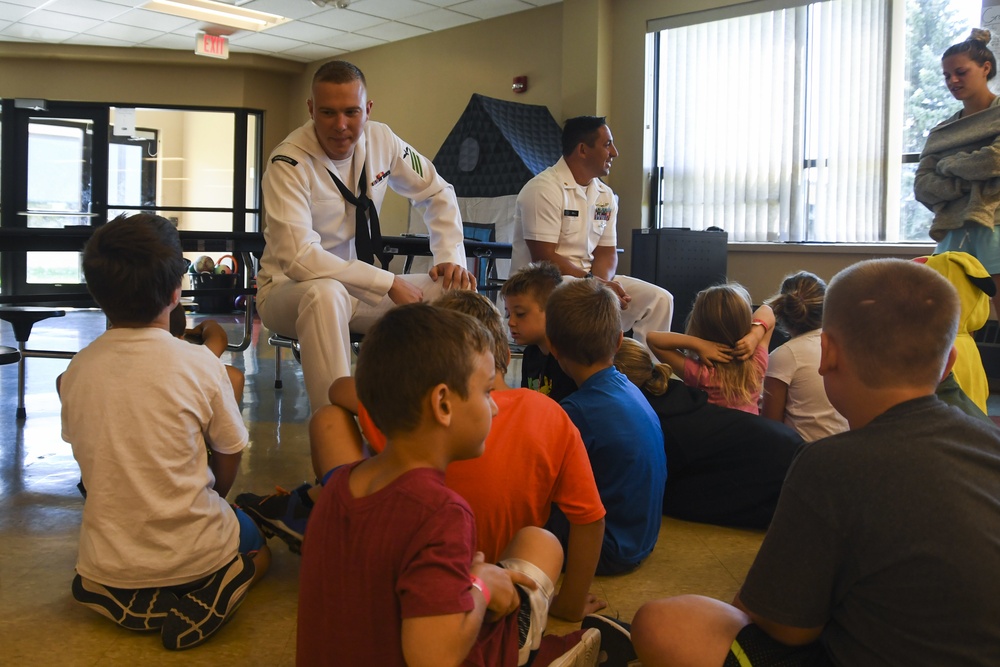 Navy Sailors Reach Out to Local Fargo Boys &amp;Girls Clubs During Fargo-Moorhead Metro Navy Week
