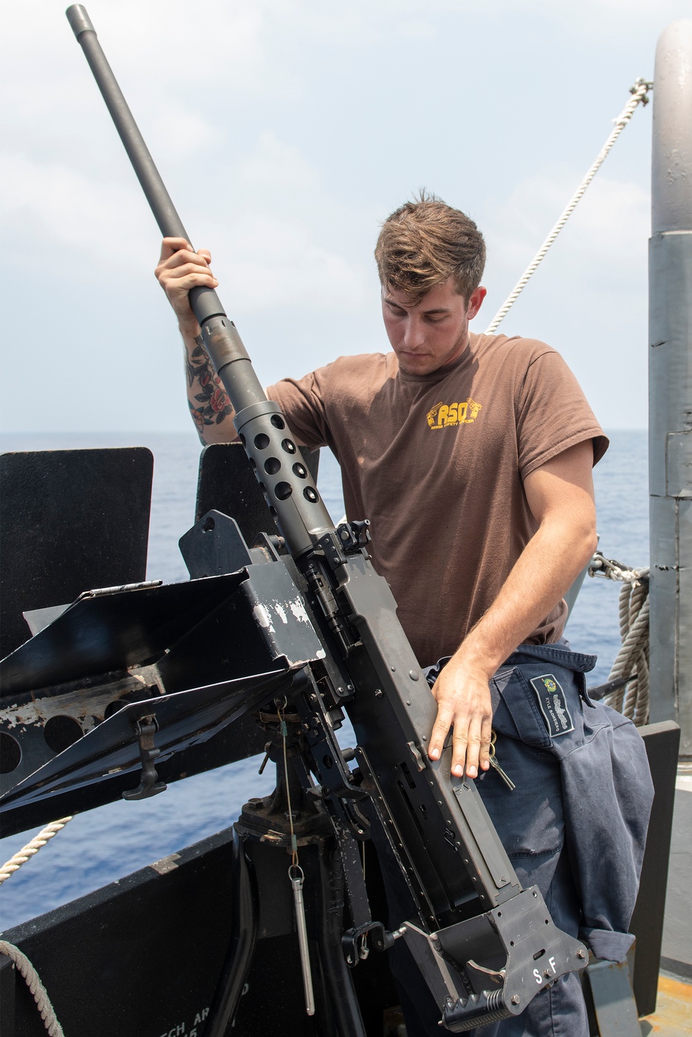 USS Preble at sea