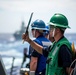 USS Dewey Replenishment-At-Sea with MV Asterix