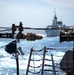 USS Dewey Replenishment-At-Sea with MV Asterix