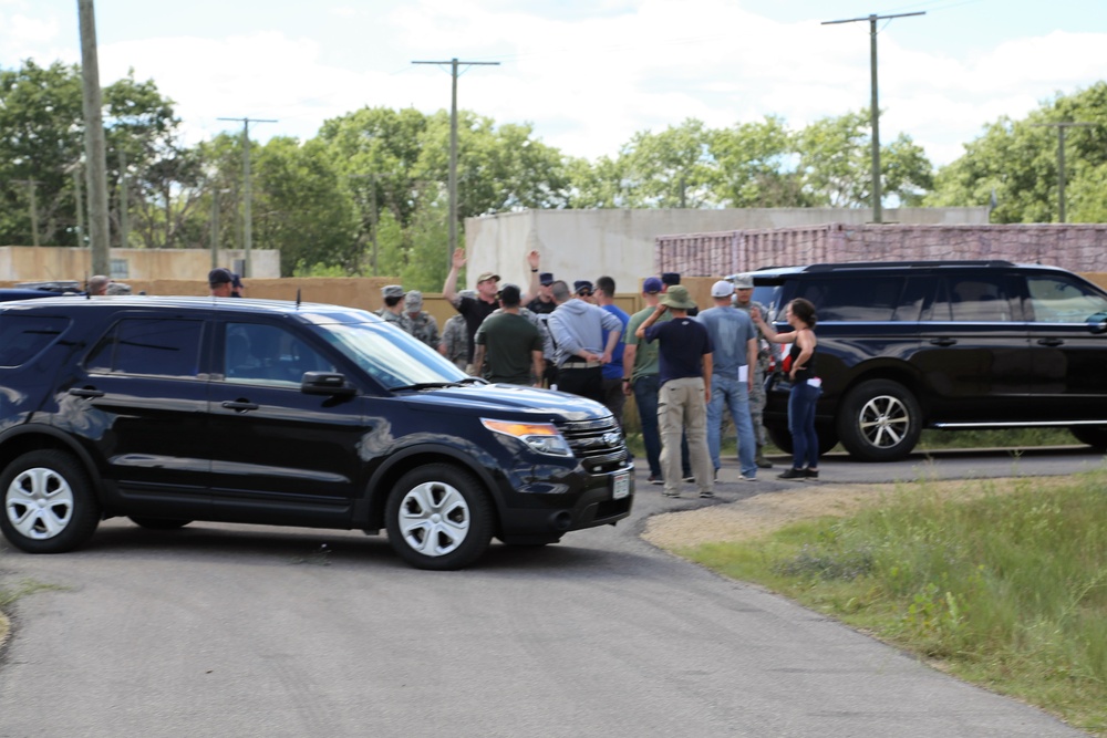 Air Force security forces, Wisconsin State Patrol trooper team up during Patriot North 2018