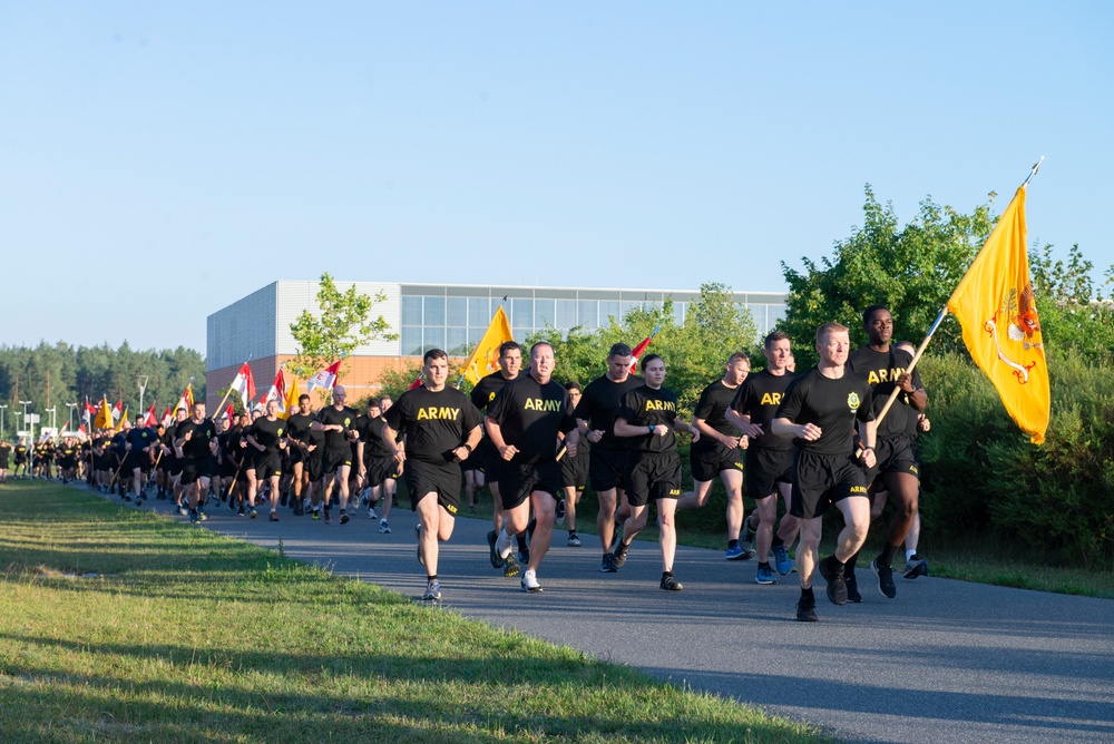 7th Army Training Command Run