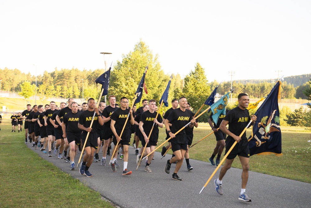 7th Army Training Command Run