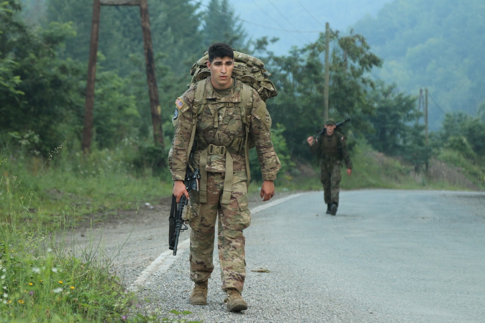3-61 CAV hosts International Ranger Assessment, Kosovo