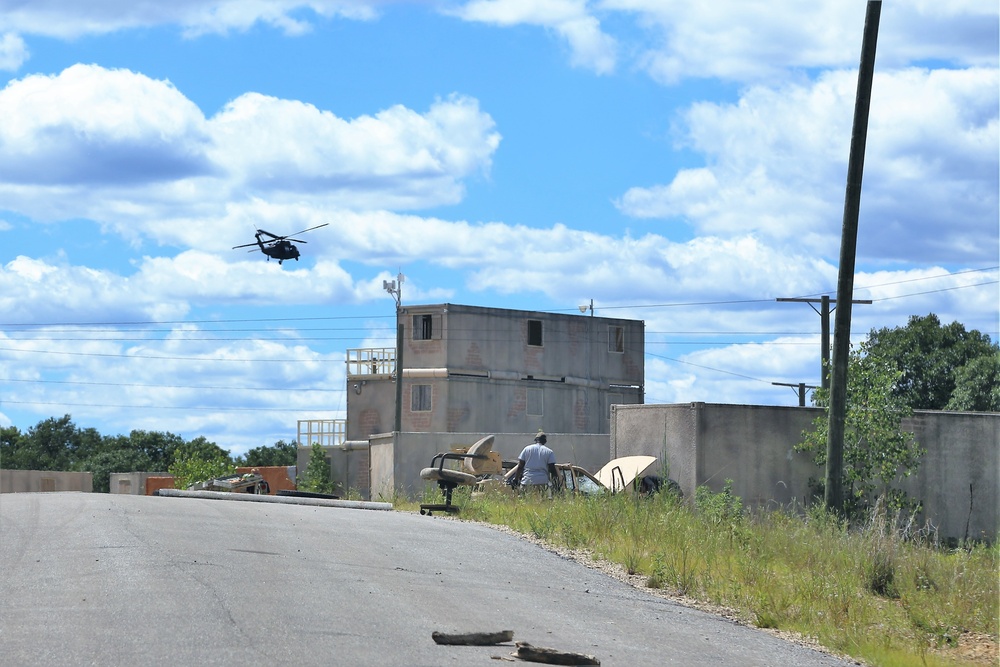 National Guard aviation personnel support Patriot North 2018 training