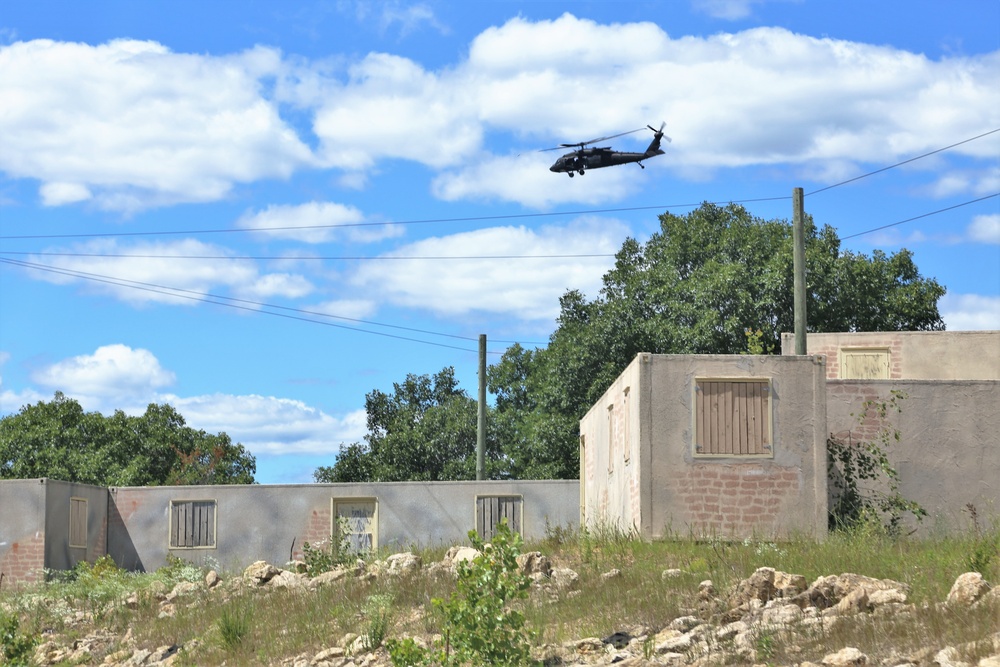 National Guard aviation personnel support Patriot North 2018 training