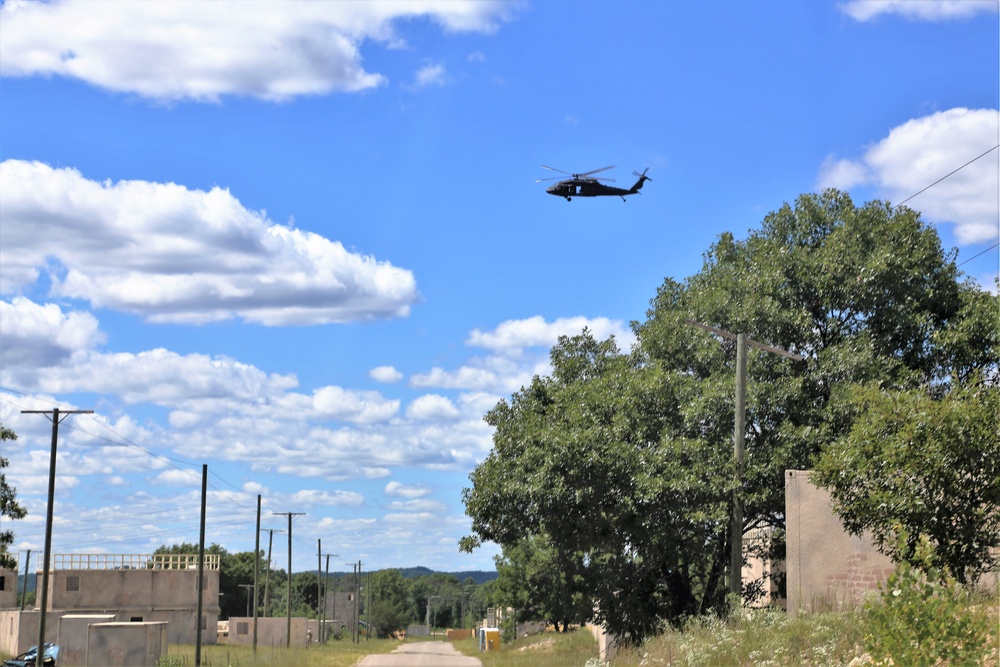 National Guard aviation personnel support Patriot North 2018 training