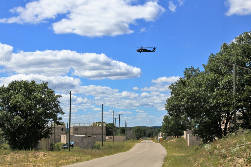 National Guard aviation personnel support Patriot North 2018 training