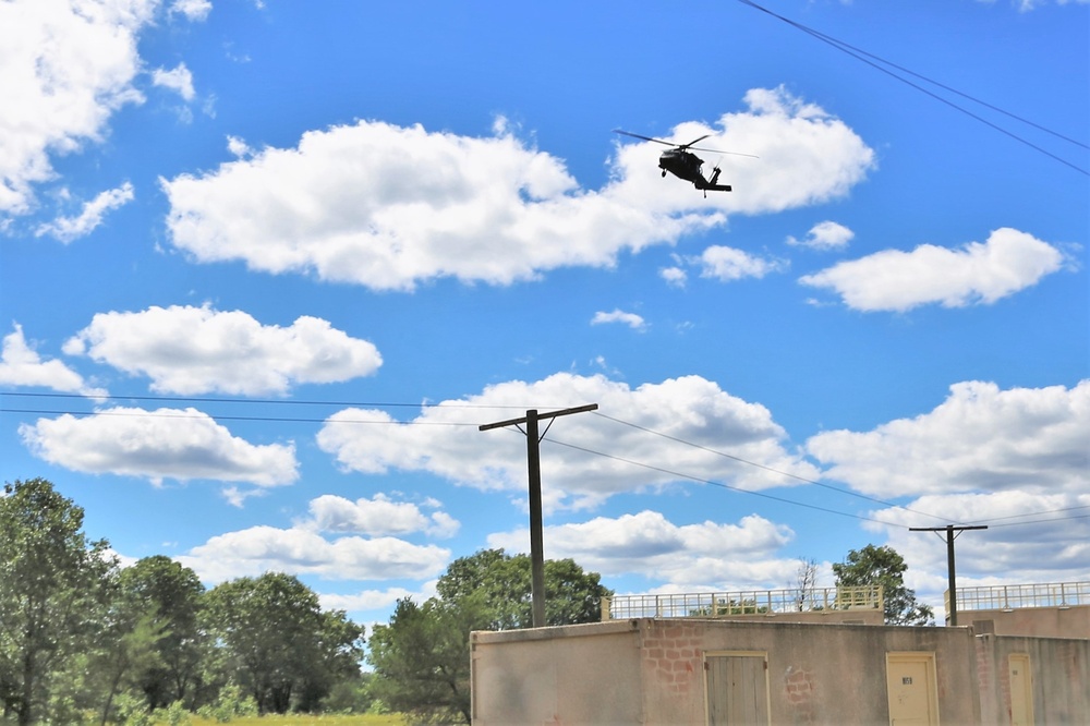 National Guard aviation personnel support Patriot North 2018 training