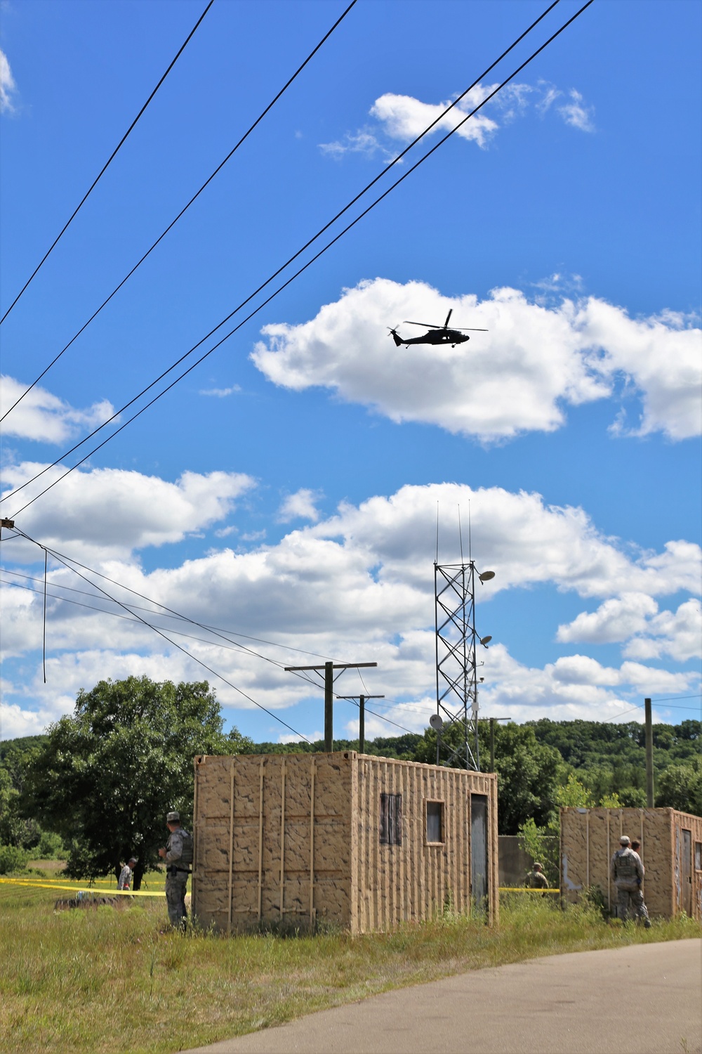 National Guard aviation personnel support Patriot North 2018 training