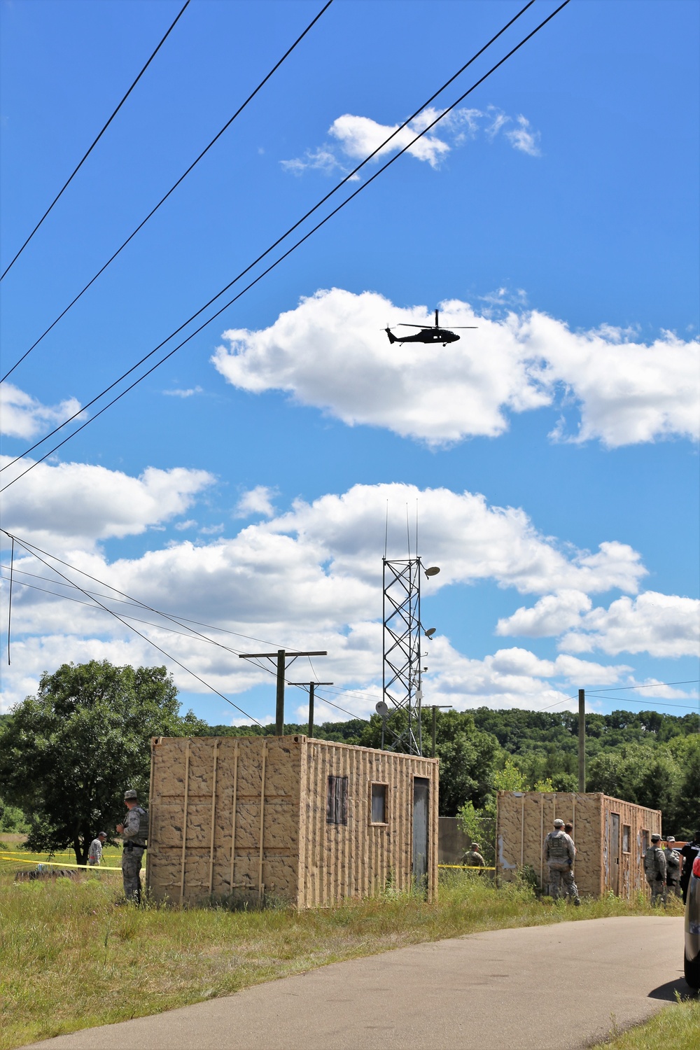 National Guard aviation personnel support Patriot North 2018 training