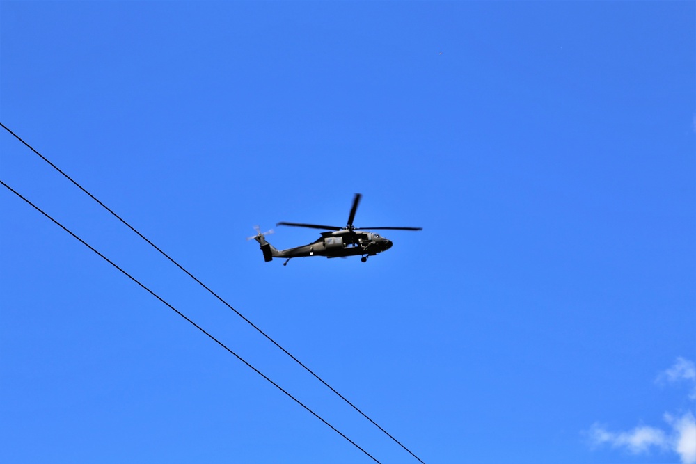National Guard aviation personnel support Patriot North 2018 training