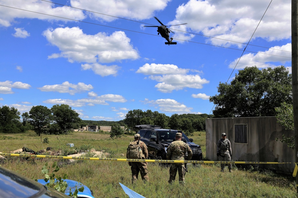 National Guard aviation personnel support Patriot North 2018 training