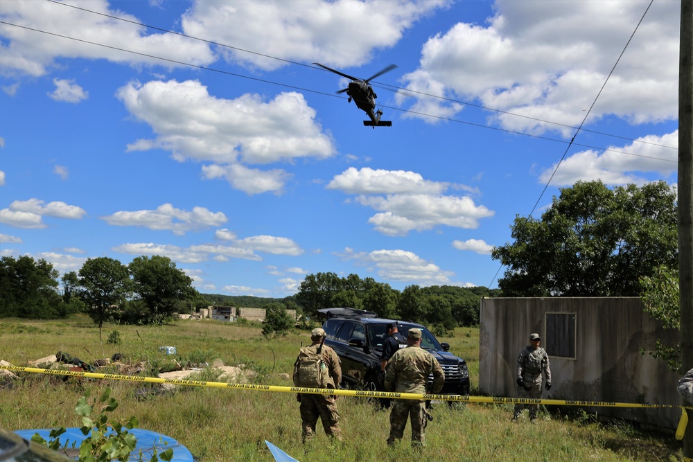 National Guard aviation personnel support Patriot North 2018 training