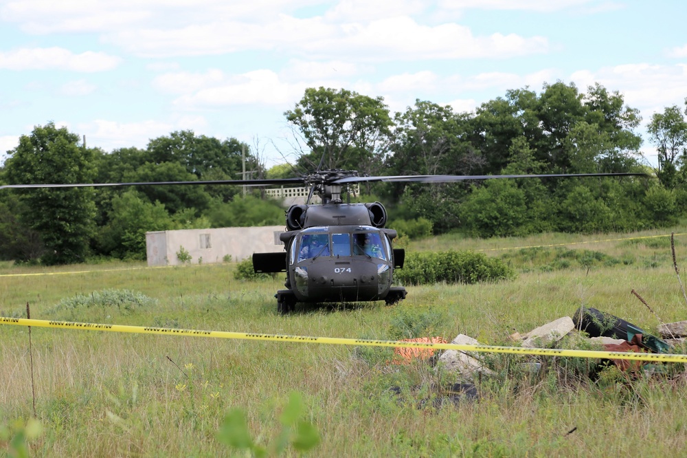 National Guard aviation personnel support Patriot North 2018 training