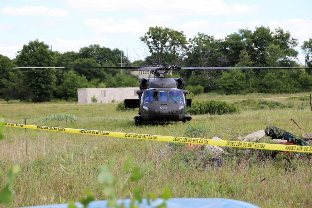 National Guard aviation personnel support Patriot North 2018 training