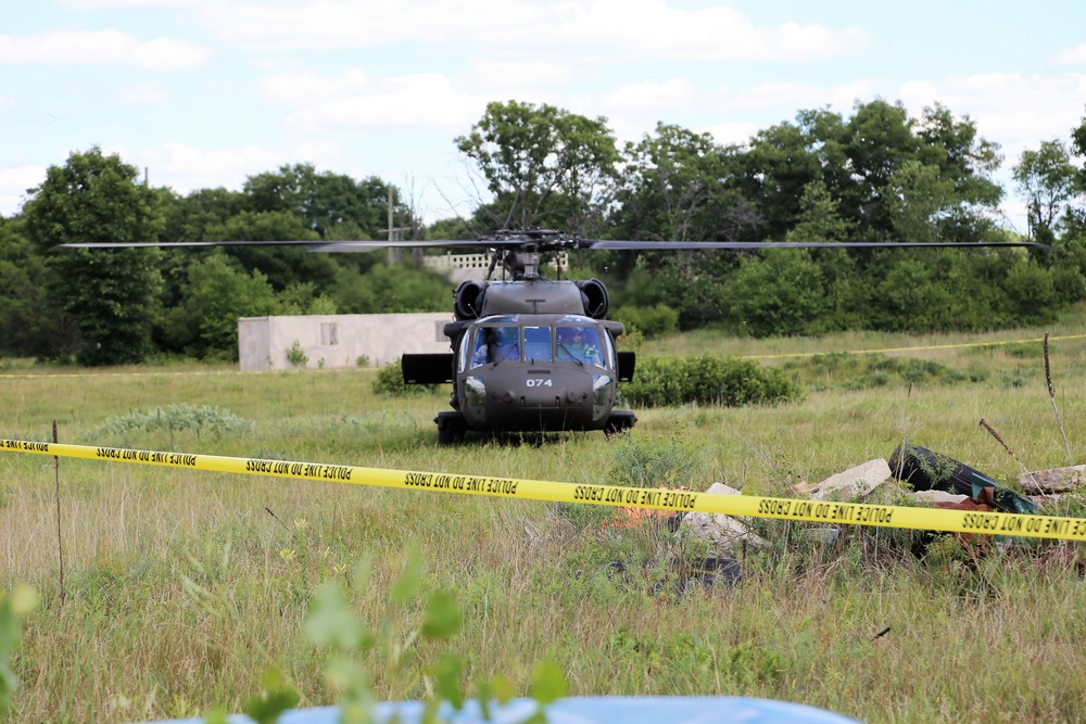 National Guard aviation personnel support Patriot North 2018 training