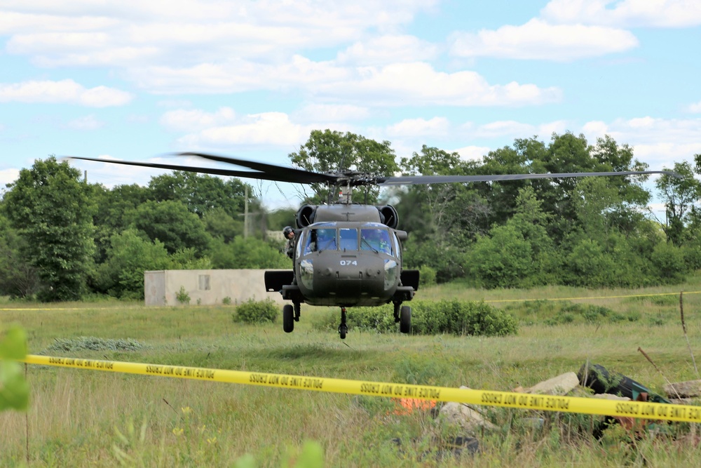 National Guard aviation personnel support Patriot North 2018 training