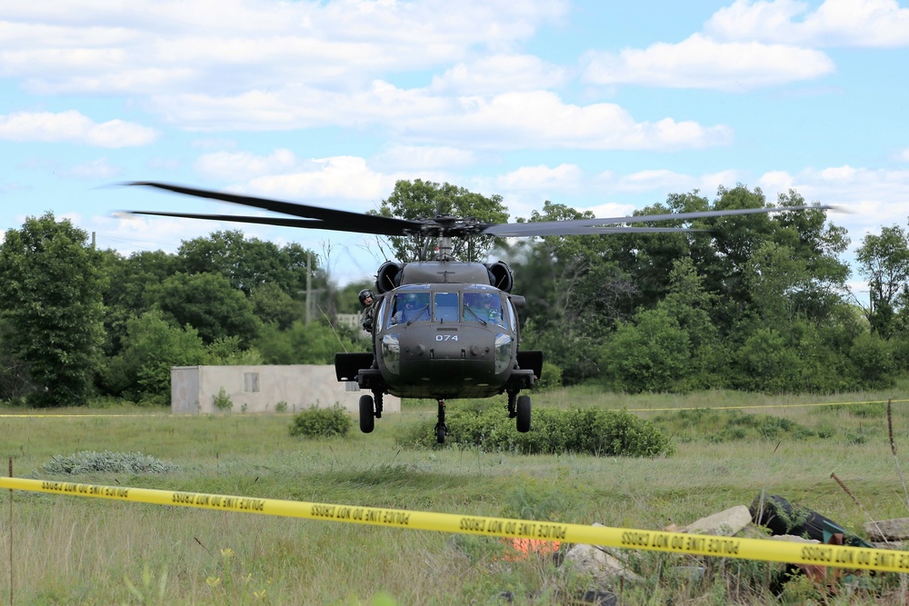 National Guard aviation personnel support Patriot North 2018 training