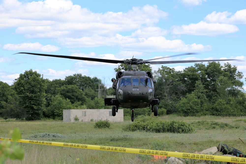National Guard aviation personnel support Patriot North 2018 training