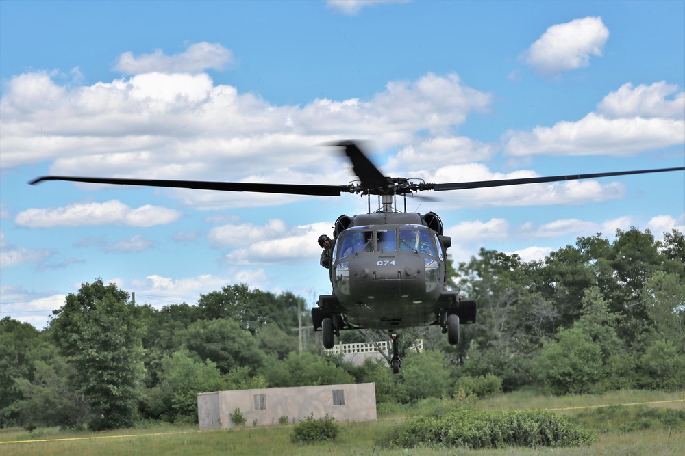 National Guard aviation personnel support Patriot North 2018 training