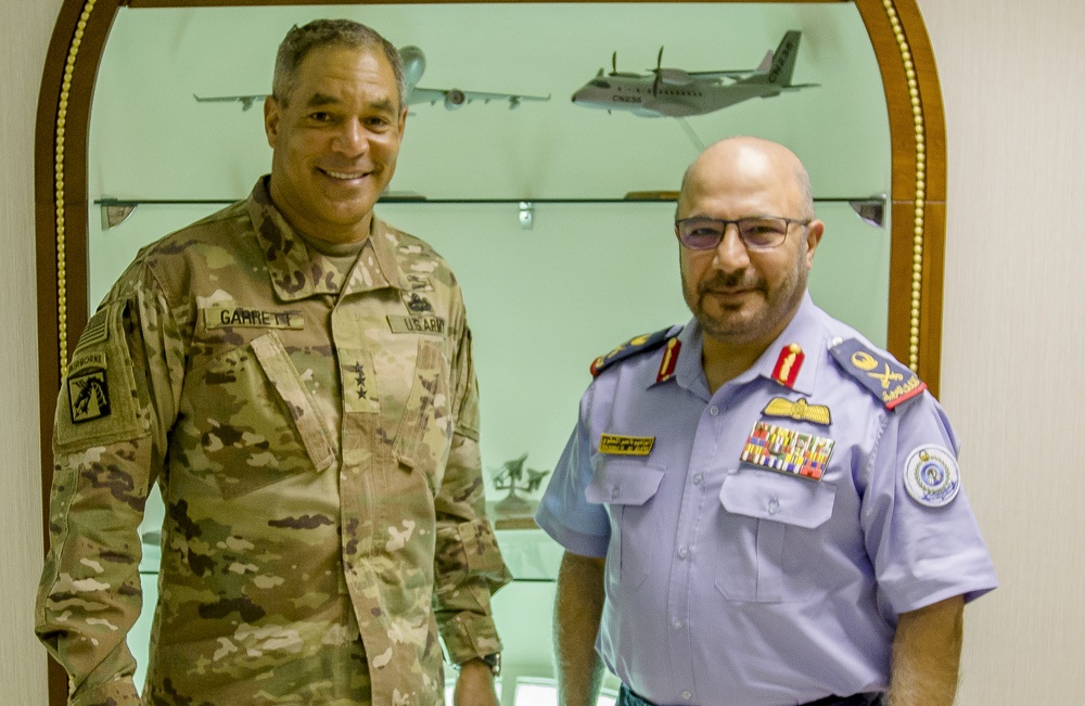 Lt. Gen. Michael X. Garrett, U.S. Army Central commanding general engages with United Arab Emirates leadership in Abu Dhabi