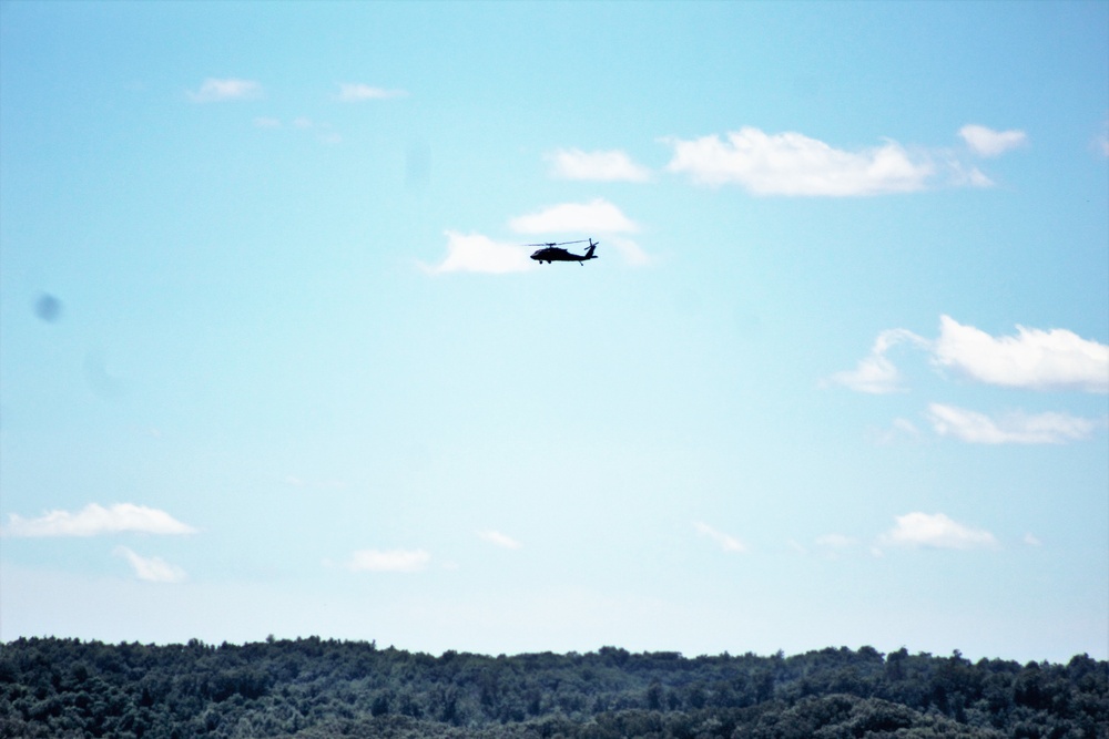 National Guard aviation personnel support Patriot North 2018 training