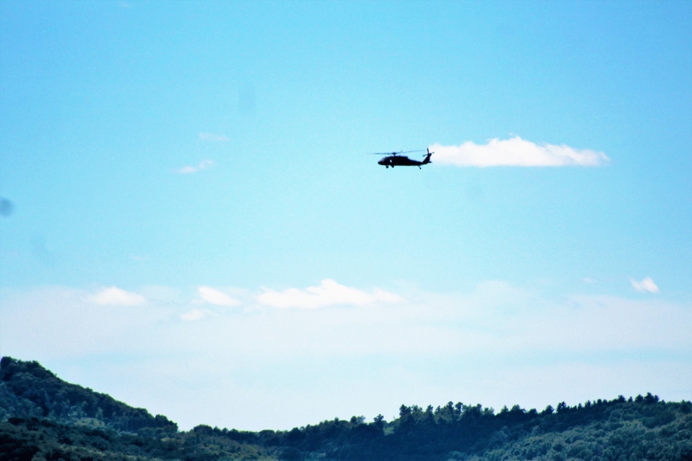 National Guard aviation personnel support Patriot North 2018 training