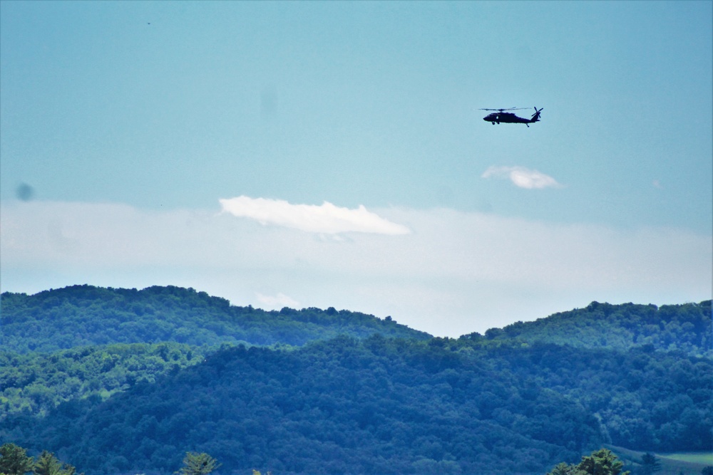 National Guard aviation personnel support Patriot North 2018 training