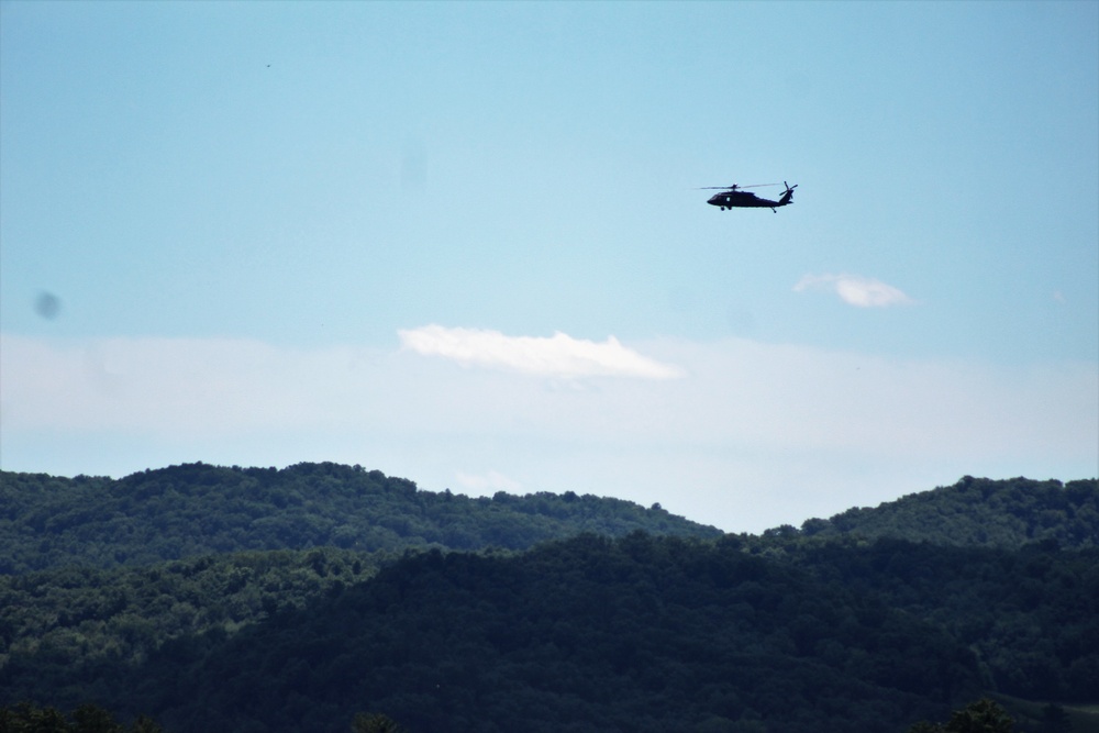 National Guard aviation personnel support Patriot North 2018 training