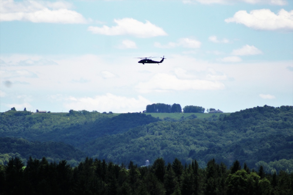 National Guard aviation personnel support Patriot North 2018 training